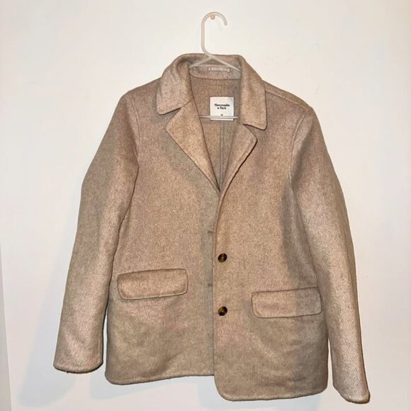 New Abercrombie Medium Wool Blazer - Picture 1 of 5
